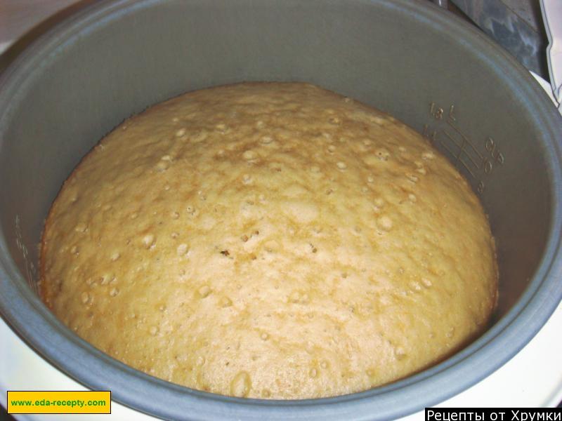 Шаг 1 приготовления Торт из бисквитных коржей с суфле