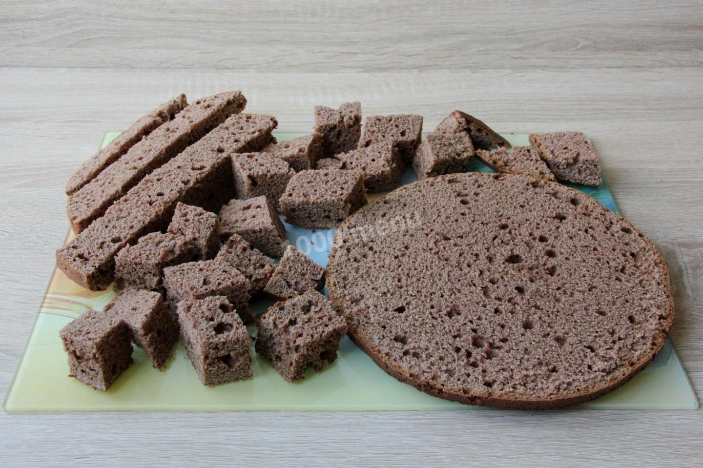 Шаг 12 приготовления Торт Панчо с грецкими орехами
