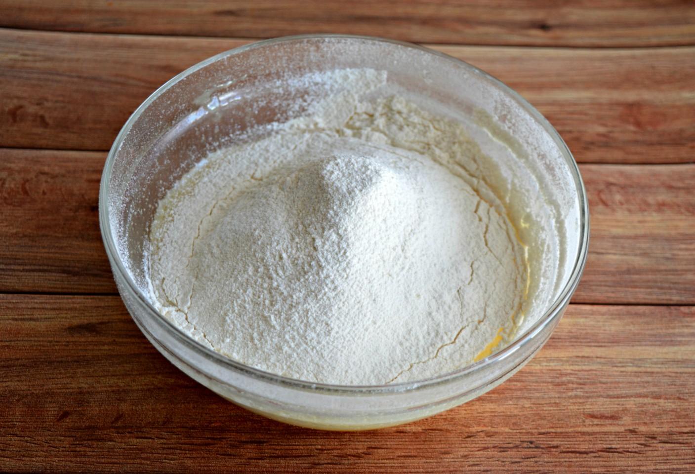 Шаг 5 приготовления Торт Цифра 3