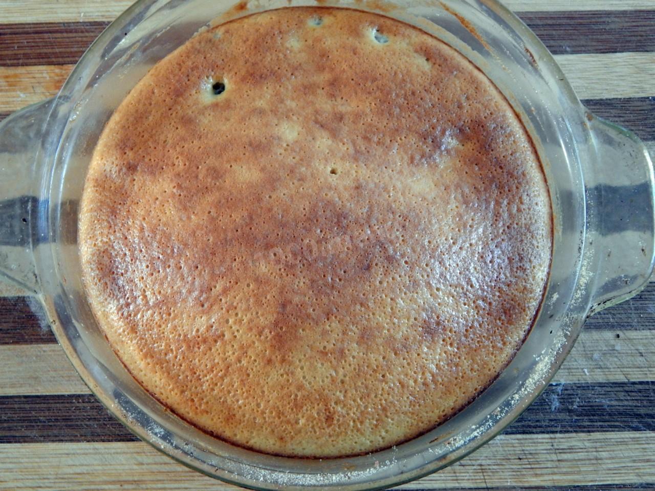 Шаг 11 приготовления Торт с маком изюмом и грецкими орехами