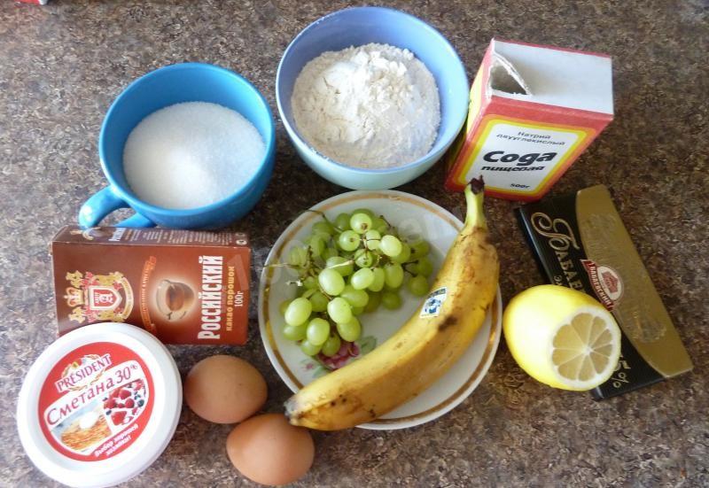 Шаг 1 приготовления Торт кучерявый мальчик
