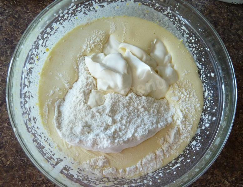 Шаг 3 приготовления Торт кучерявый мальчик