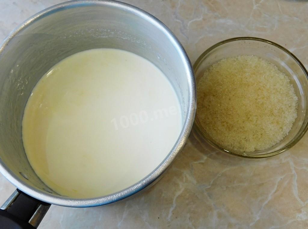Шаг 8 приготовления Торт Птичье молоко по ГОСТу