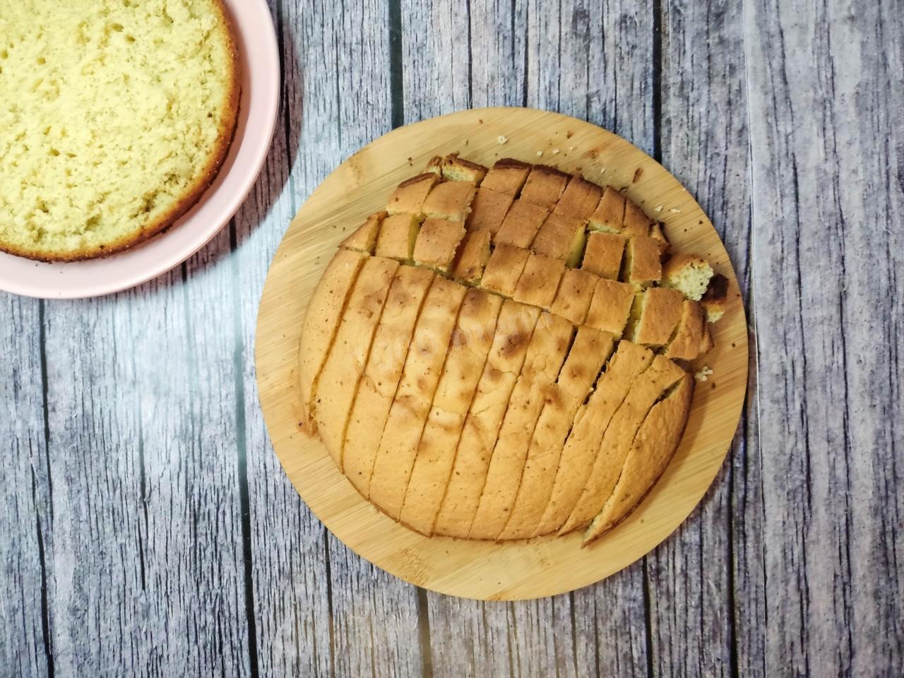 Шаг 10 приготовления Торт Панчо с бананами