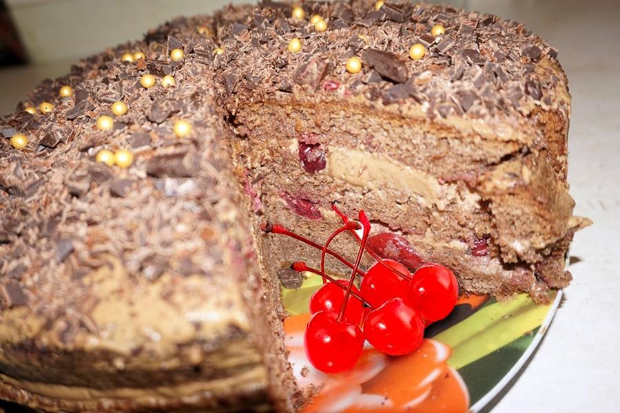 Обложка рецепта Торт цыганка