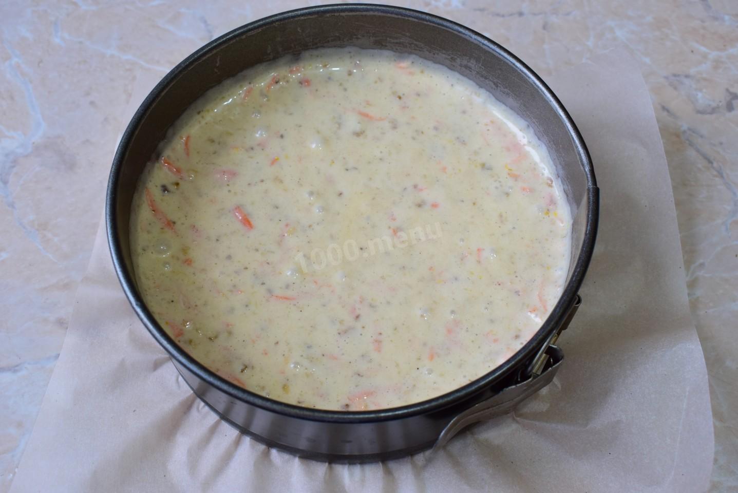 Шаг 6 приготовления Морковно сырный торт