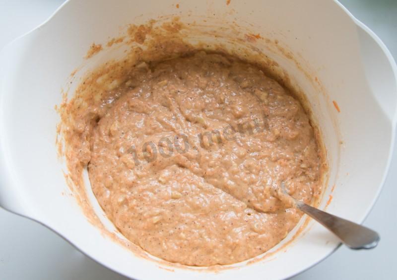 Шаг 7 приготовления Торт из моркови классический