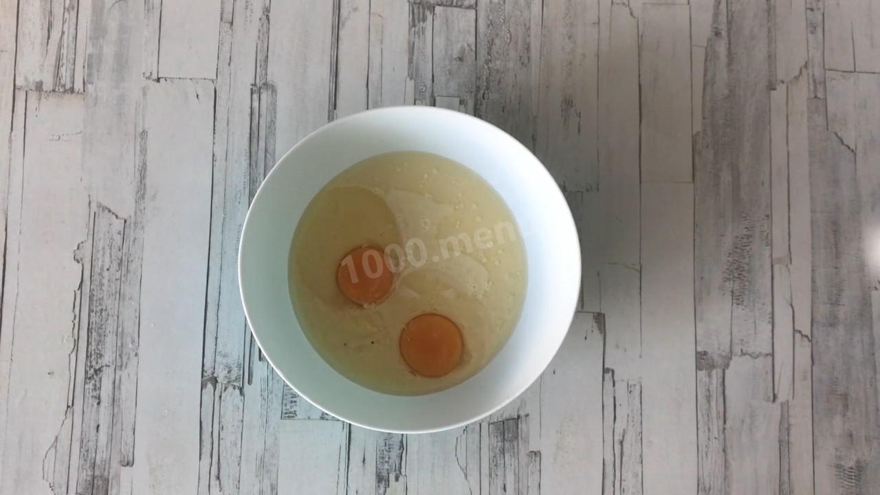 Шаг 2 приготовления Сметанный торт с черносливом