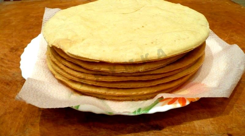 Шаг 10 приготовления Торт рубленый со сгущенкой