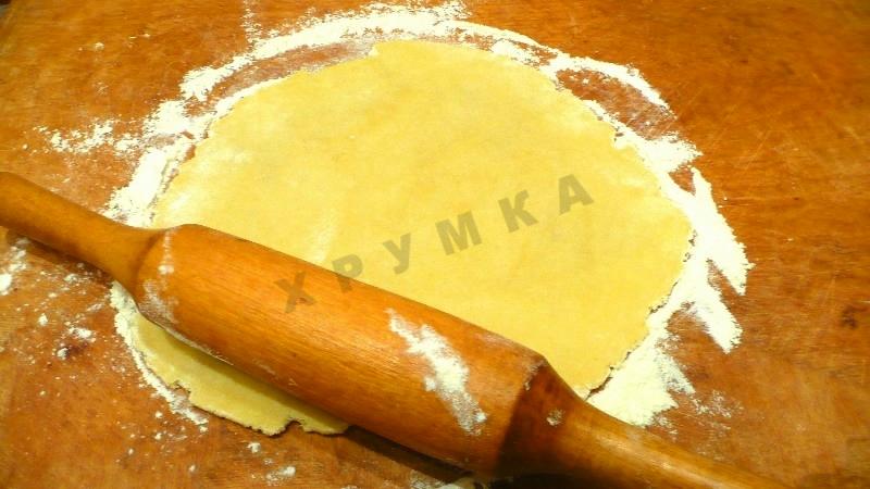 Шаг 7 приготовления Торт рубленый со сгущенкой
