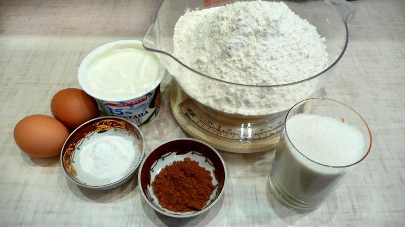 Шаг 1 приготовления Торт Кудрявый Ванька