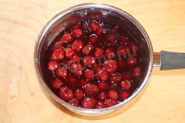 Шаг 10 приготовления Торт Шварцвальдский