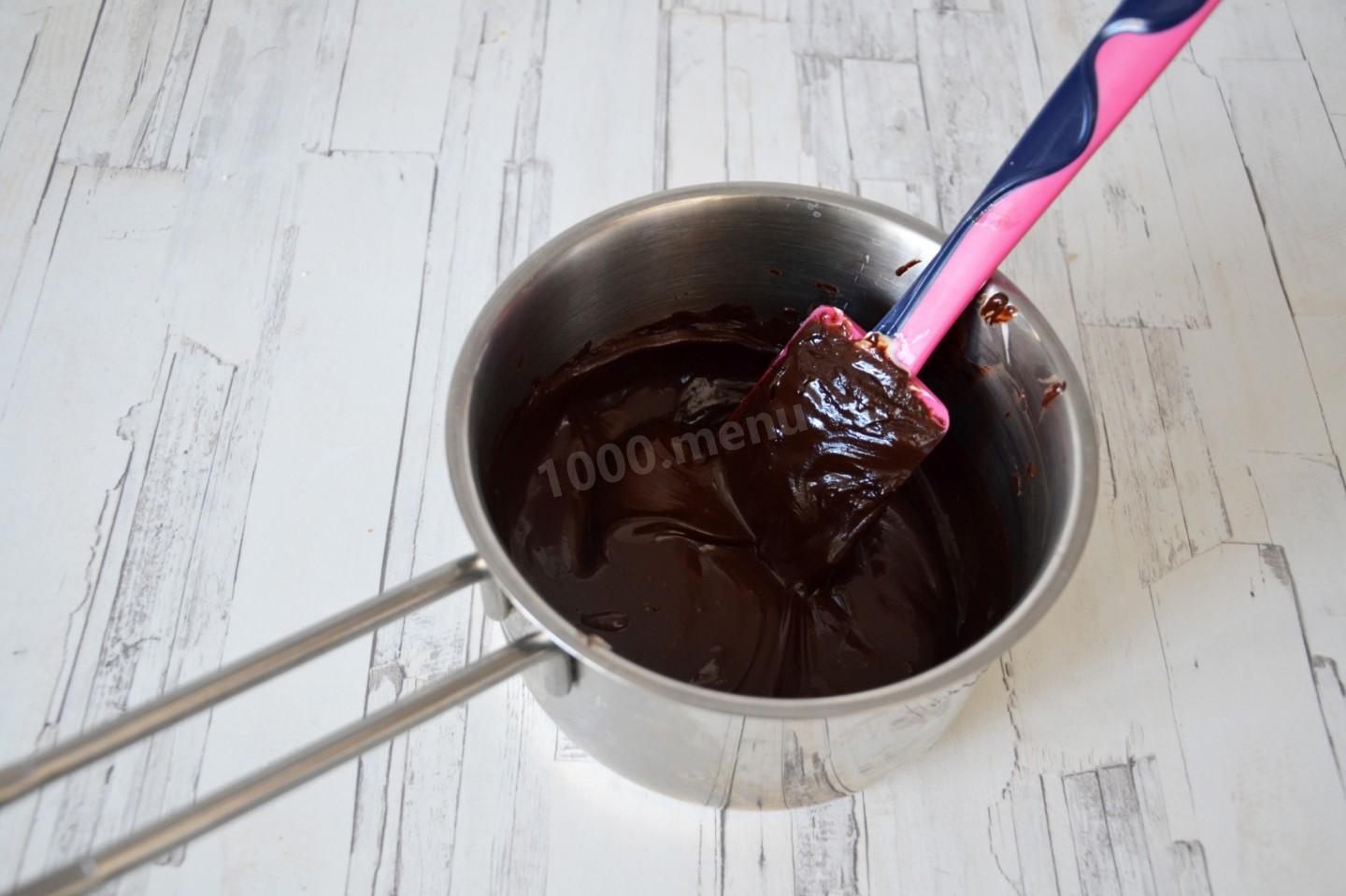 Шаг 4 приготовления Торт с муссом из белого шоколада