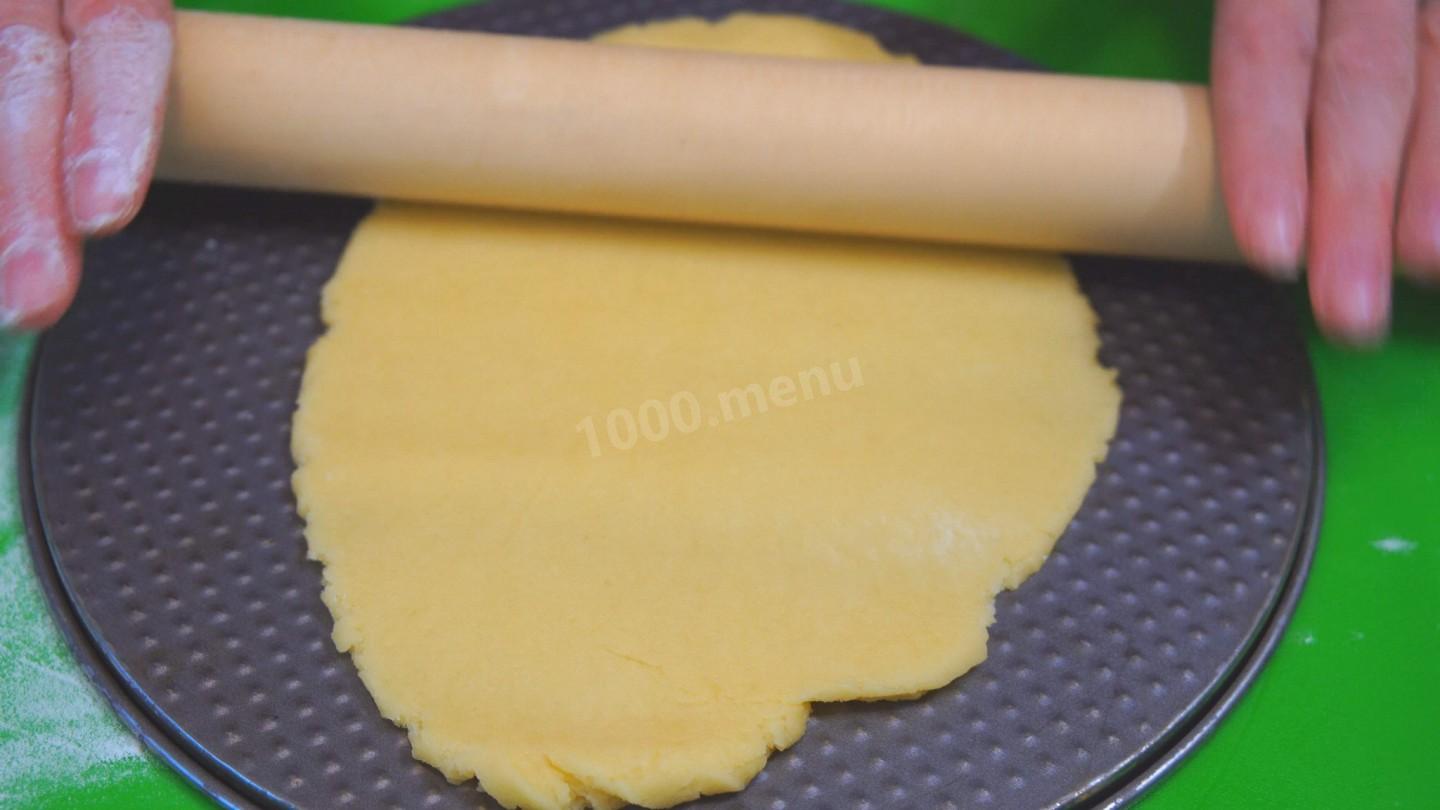 Шаг 13 приготовления Песочный торт с арахисом и грецкими орехами