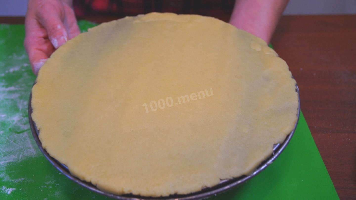 Шаг 15 приготовления Песочный торт с арахисом и грецкими орехами