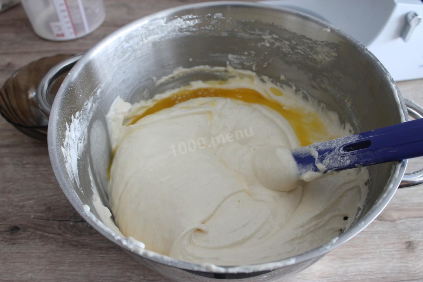 Шаг 3 приготовления Торт с клубникой с желатином и кокосовой стружкой