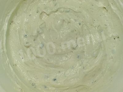 Шаг 16 приготовления Творожный крем для бисквитного торта