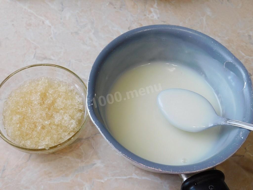 Шаг 5 приготовления Крем суфле для торта