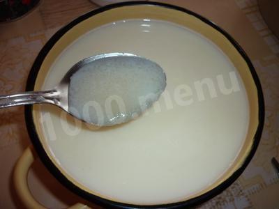 Шаг 2 приготовления Вареная сгущёнка из молока