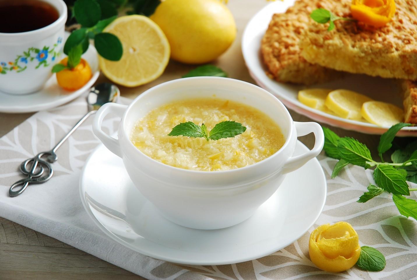 Шаг 4 приготовления Лимонная начинка