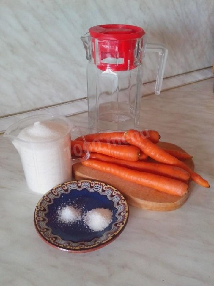 Шаг 1 приготовления Варенье из моркови