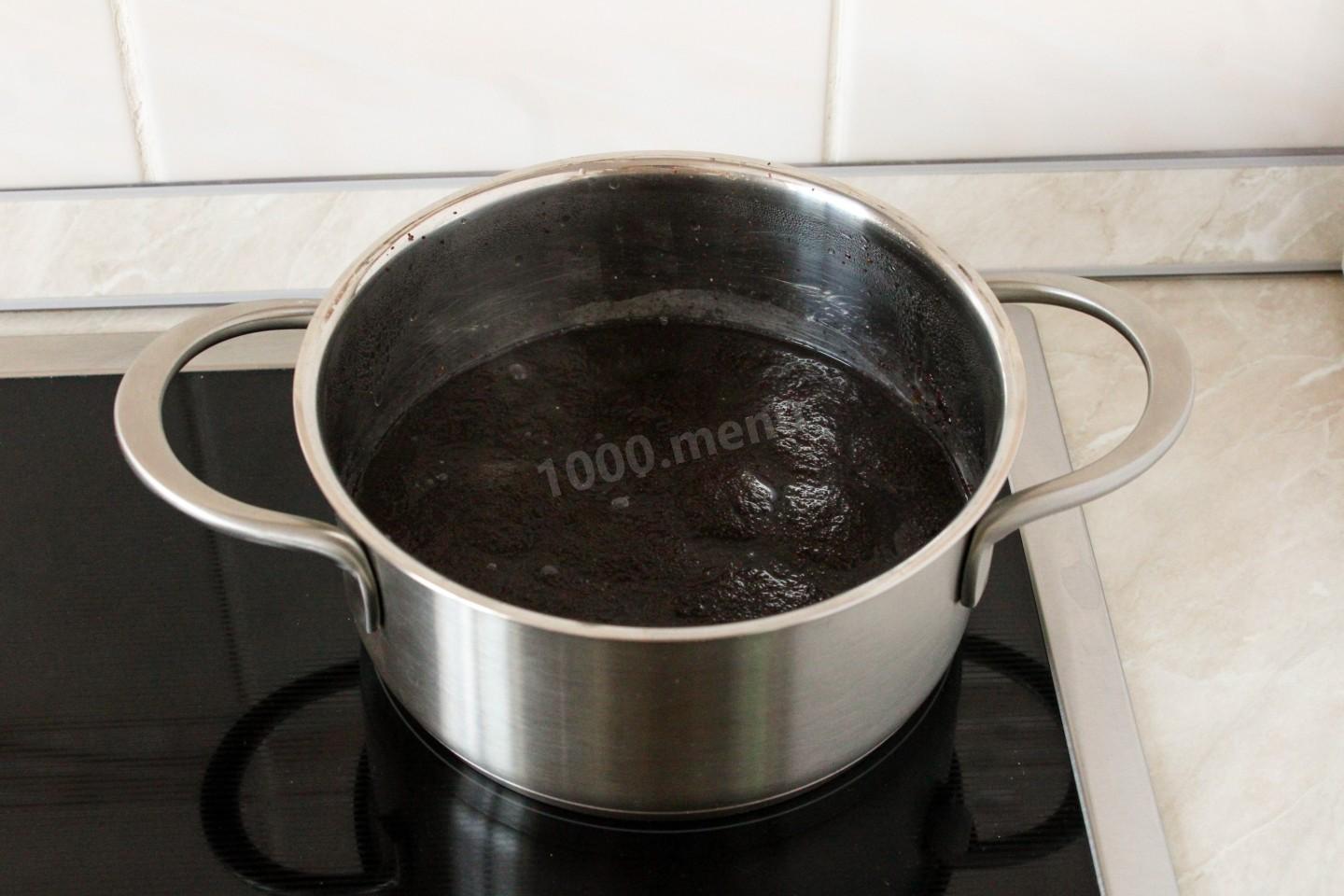 Шаг 3 приготовления Маковая начинка для рулета