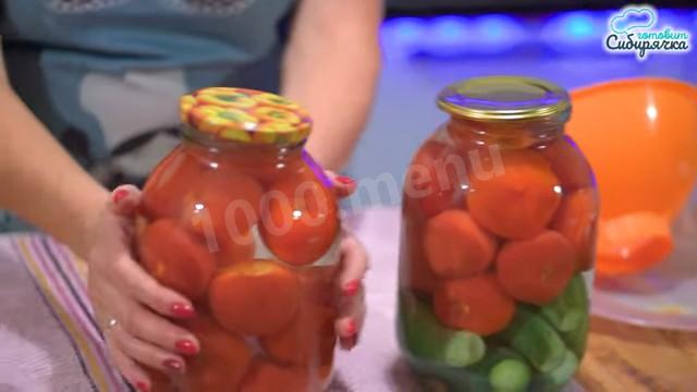 Шаг 12 приготовления Маринованные помидоры огурцы пальчики оближешь без уксуса