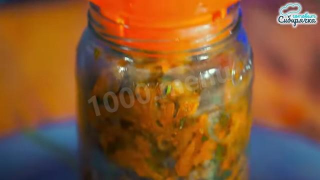 Шаг 21 приготовления Баклажанная икра с морковью и помидорами на зиму