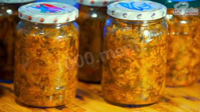 Шаг 24 приготовления Баклажанная икра с морковью и помидорами на зиму