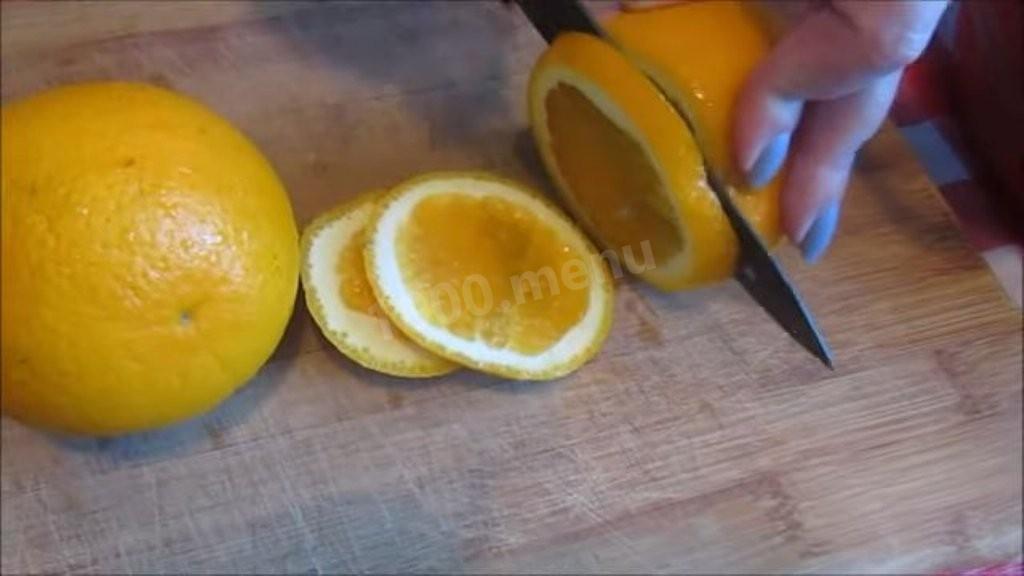 Шаг 4 приготовления Варенье из айвы с апельсином