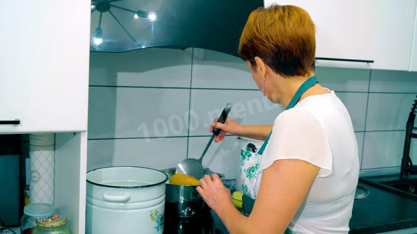 Шаг 3 приготовления Фаршированный болгарский перец с капустой на зиму