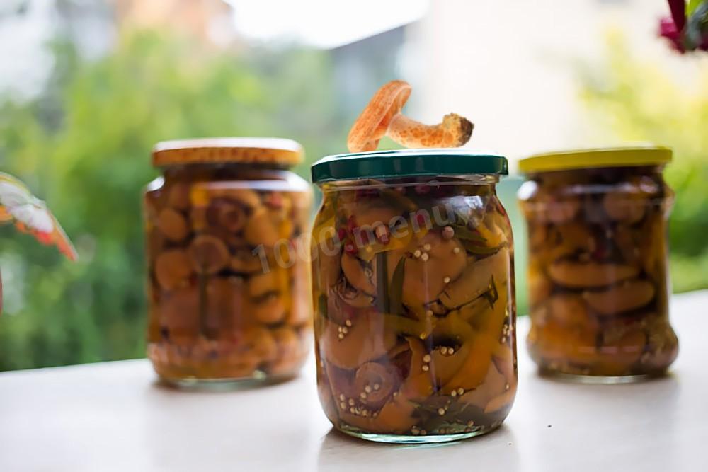 Обложка рецепта Маринованные рыжики самый вкусный рецепт