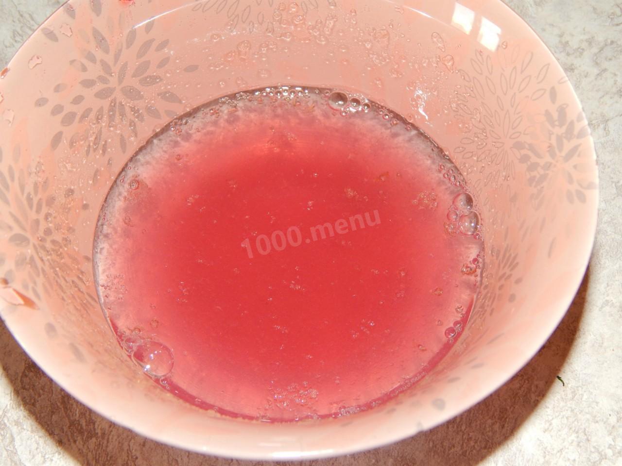 Шаг 3 приготовления Варенье из вишни с косточками с желатином