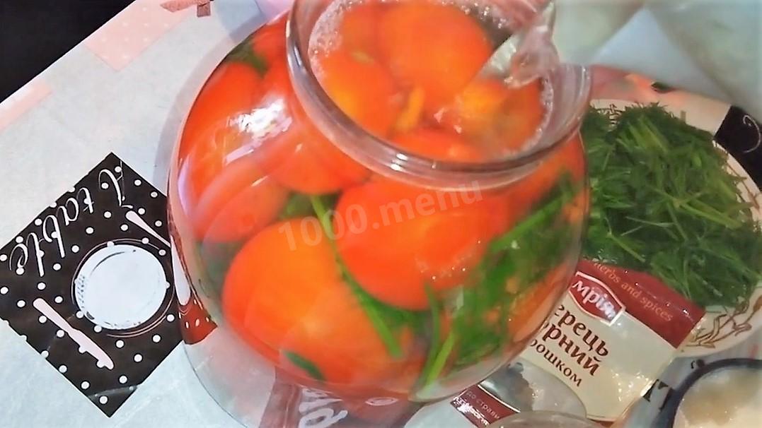 Шаг 1 приготовления Помидоры остренькие без уксуса на зиму