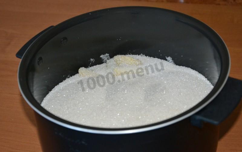 Шаг 3 приготовления Варенье из груш и яблок в мультиварке