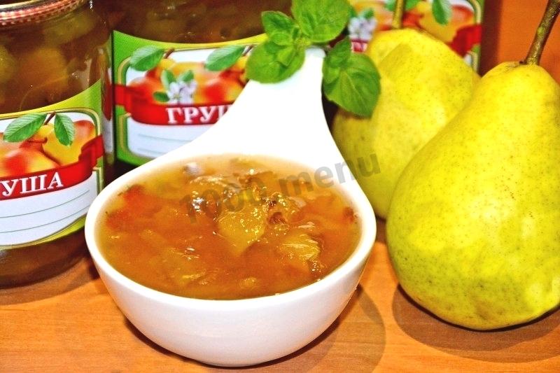 Обложка рецепта Варенье из груш и яблок в мультиварке
