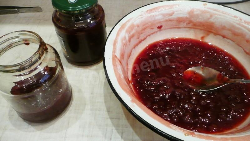 Шаг 8 приготовления Варенье из войлочной вишни