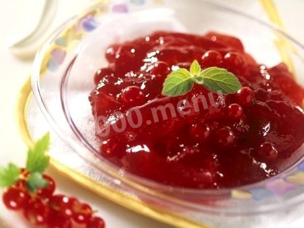 Обложка рецепта Красносмородиновый джем