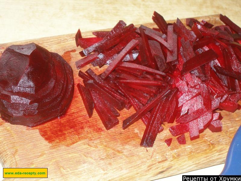 Шаг 3 приготовления Капуста по корейски со свеклой