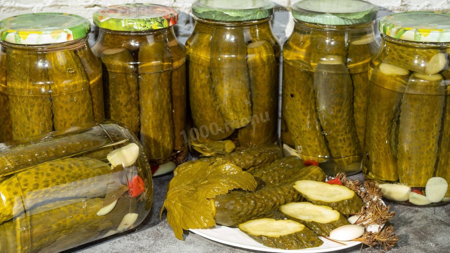 Обложка рецепта Маринованные огурцы без сахара и стерилизации