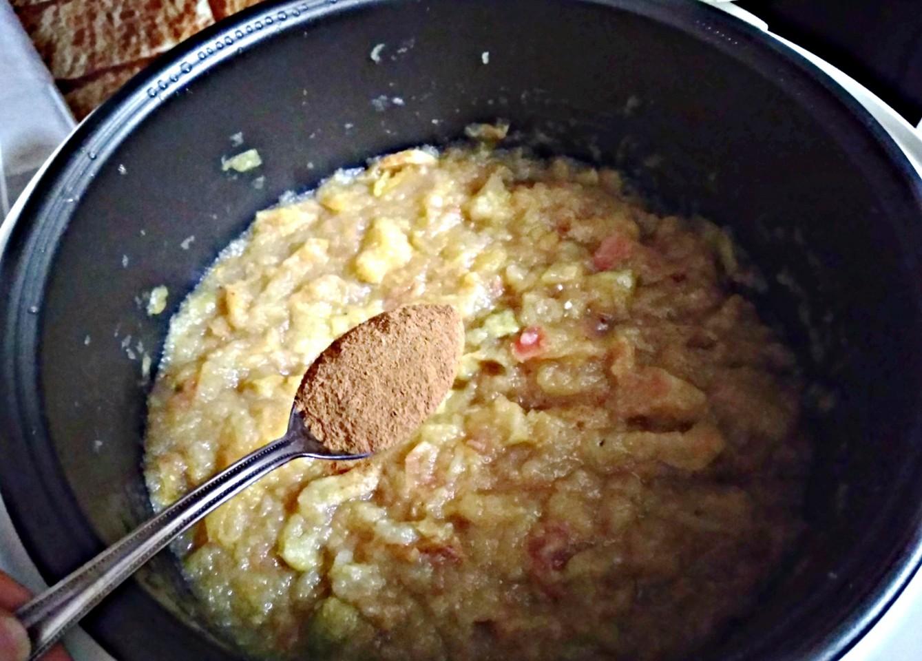 Шаг 2 приготовления Яблочная пастила с медом и корицей