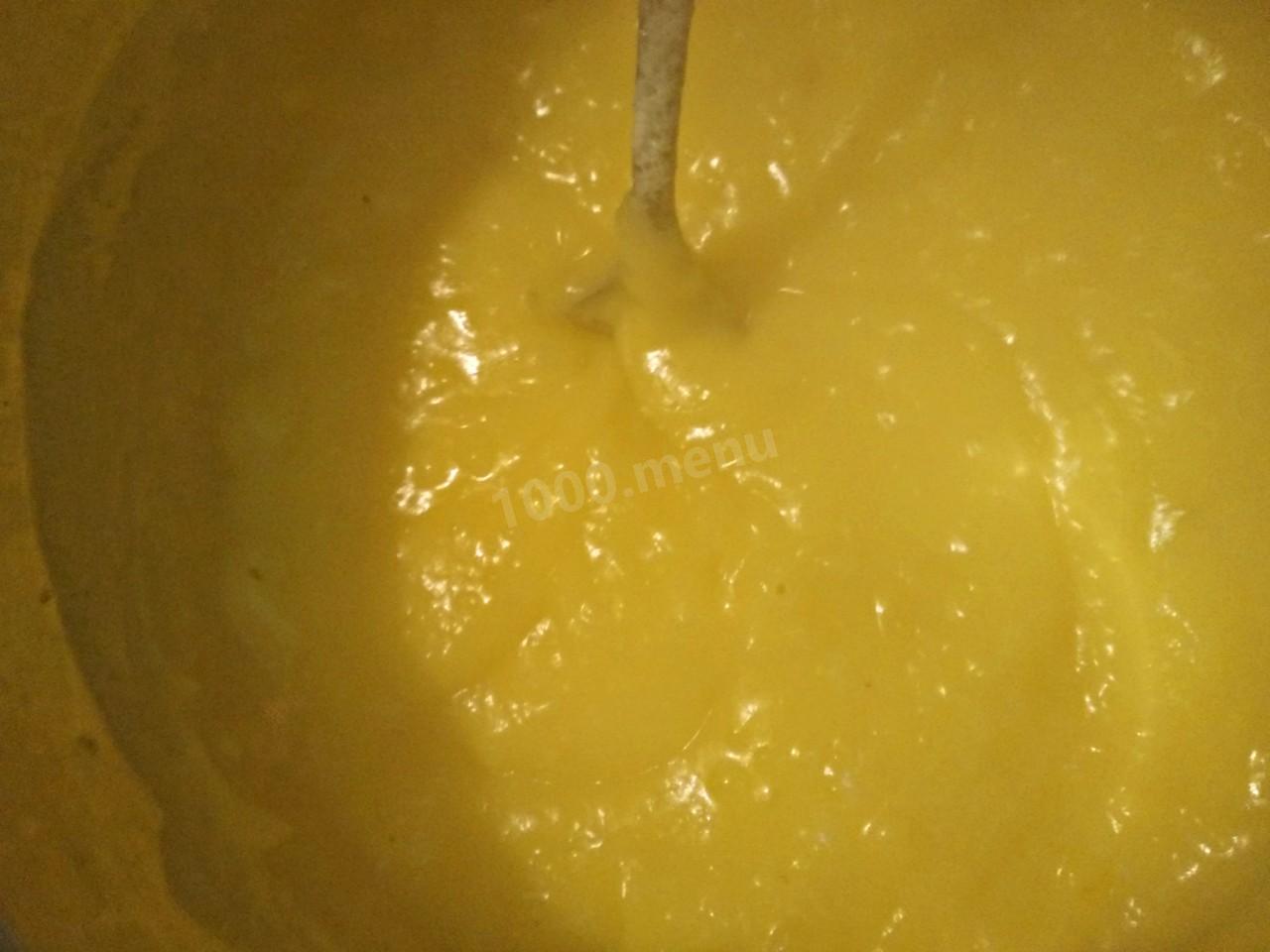 Шаг 3 приготовления Яблочная пастила с медом и корицей