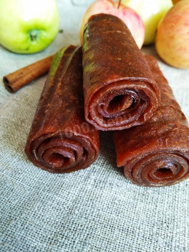 Шаг 5 приготовления Яблочная пастила с медом и корицей