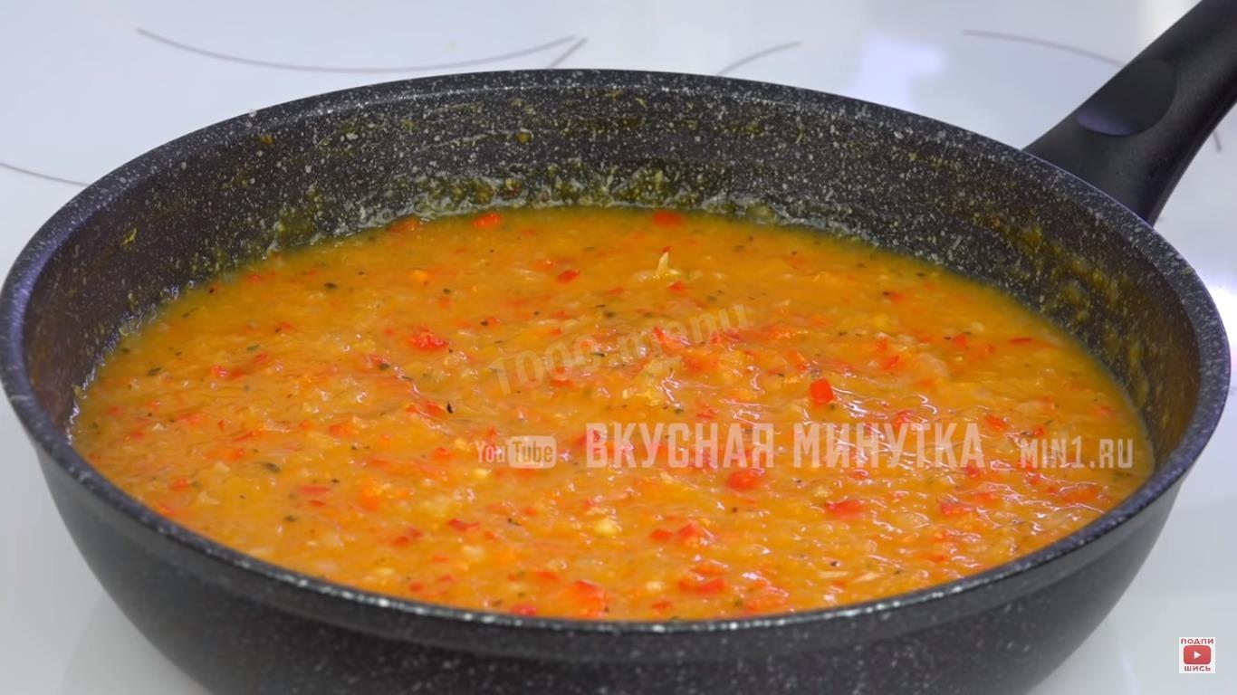 Шаг 3 приготовления Абрикосовый кисло-сладкий соус на зиму за 5 минут