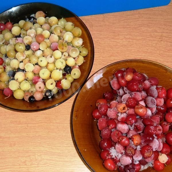 Шаг 1 приготовления Варенье вишневое без сахара