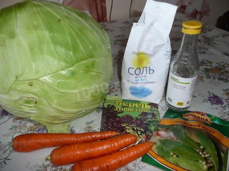 Шаг 1 приготовления Ленивая капуста