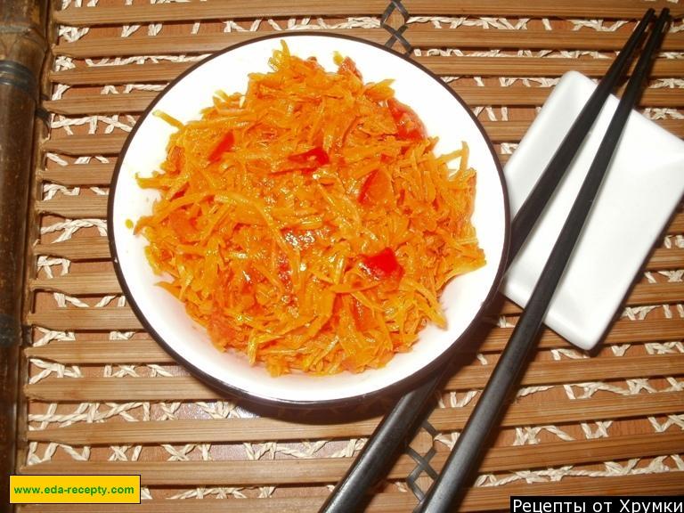 Шаг 10 приготовления Пикантная морковь по-корейски