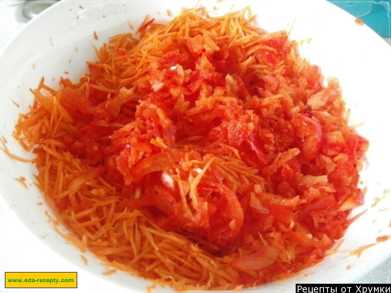 Шаг 8 приготовления Пикантная морковь по-корейски