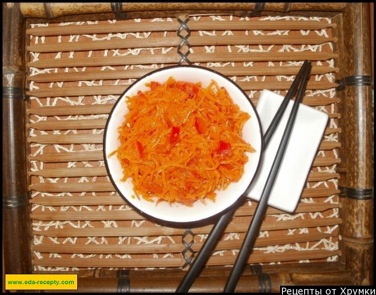 Шаг 9 приготовления Пикантная морковь по-корейски
