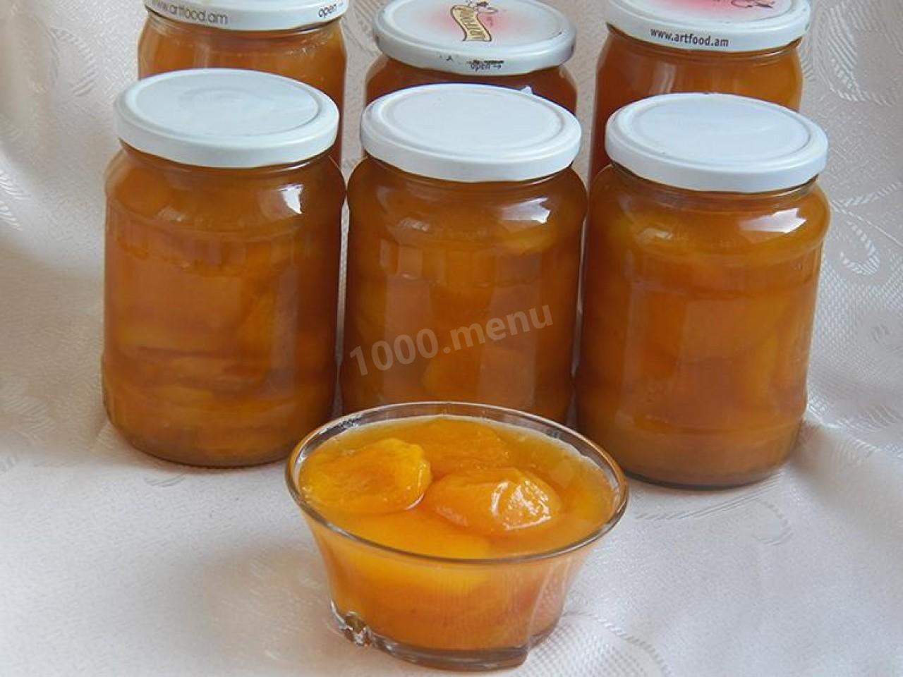 Шаг 13 приготовления Абрикосовое варенье дольками без косточек